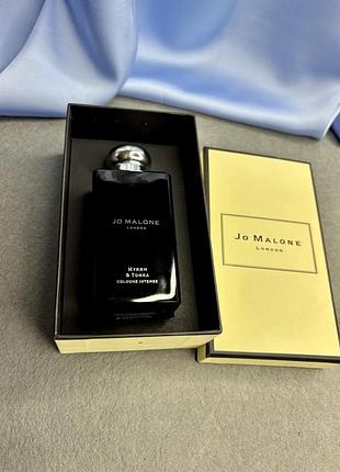 Myrrh & tonka jo malone london — унісекс східний аромат з миррою і ваніллю