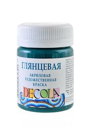 Фарба акрілова"професійна" 352000 смарагдова, глянц., 50мл, шт
