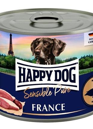 Влажный корм happy dog sens ente pur ds для собак с уткой, 200 г