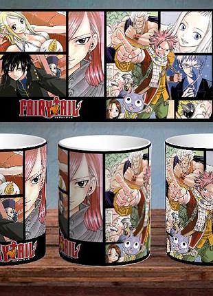 Чашка з принтом "fairy tail - хвіст феї"