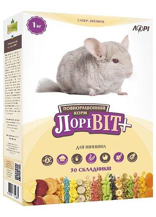 Лоривит+ витаминизированный корм для шиншилл, 1 кг
