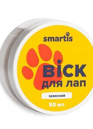 Smartis — захисний віск для догляду за лапами собак і котів, 50 г