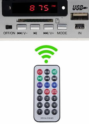 Bluetooth 5-15v модуль,usb/mp3/aux и приемник fm декодер мп33 3