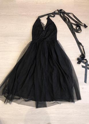 Бальна сукня з відкритою спиною asos, s