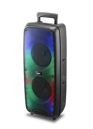 Портативна акустична система 20w з мікрофоном rx-6258 bluetooth колонка