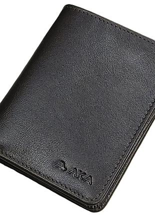 Кошелек кожаный коричневый вертикальный 11.5* 9* 2 aka deri
