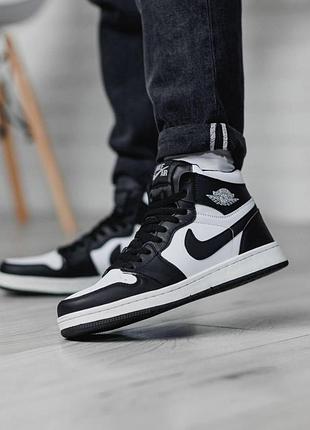Nike air jordan 1 черные