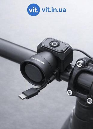 Гучний електронний сигнал 120 db — вас почують завжди. usb type-c зарядка, водонепроникний корпус і 5 режимів