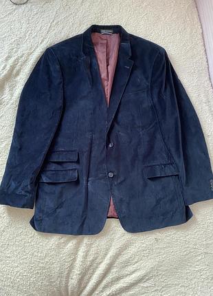 Tommy hilfiger велюровый пиджак р l
