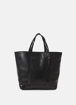 Фірмова шкіряна сумка тоут vanessa bruno women's cabas medium