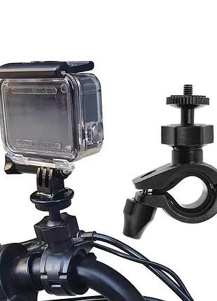 Універсальне велокріплення для екшн камери gopro xiaomi sjcam git up кріплення на кермо трубу