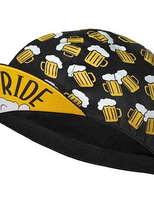 Спортивная вело кепка beer ride (53-57) м