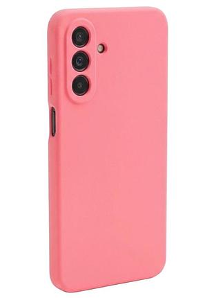 Чехол fiji full soft premium для samsung galaxy a17 (a175 / a176) противоударный бампер с микрофиброй pink