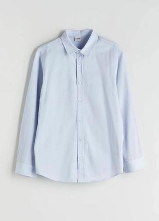 12-13/13-14 р новая фирменная классическая рубашка для мальчика подростка с длинным рукавом lc waikiki вайки