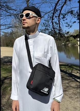 New balance барсетка чоловіча - спортивна сумка через плече для міста