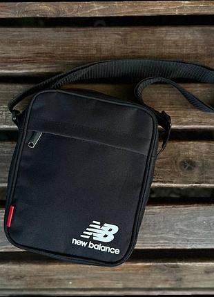 New balance чорна барсетка чоловіча - для міста, залу та поїздок