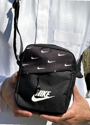 Барсетка nike мужская мужская черная для города