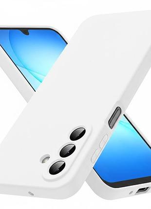 Чехол fiji full soft premium для samsung galaxy a26 5g (a266) противоударный бампер с микрофиброй white