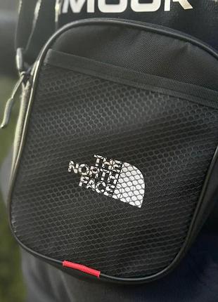 The north face спортивна барсетка чорна oxford 1000d