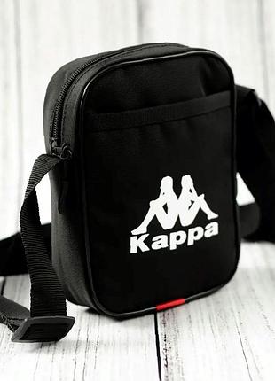 Черная барсетка kappa – практичность без лишнего