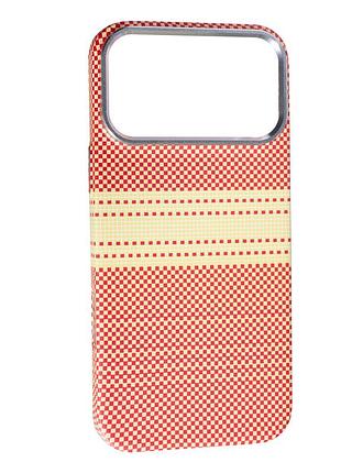 Чохол силіконовий для iphone 16promax silicone unibit (pitaka style) 7