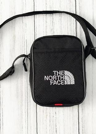 Барсетка tnf мужская черная - фокус на цель, не на вещи