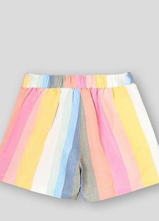 Шорты shein яркие в полоску летние легкие пляжные s