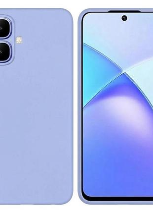 Чехол fiji full soft premium для infinix smart 10 (x6725) противоударный бампер с микрофиброй violet