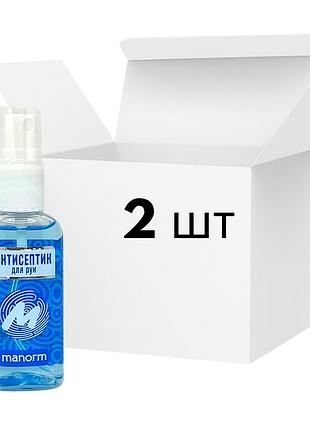 Антисептик спрей, дезинфицирующее средство aquamarine manorm 50 мл комплект 2 шт