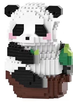 Конструктор 3d игрушка для детей милая панда cute panda series building blocks set m1062