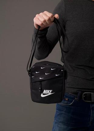Мужская барсетка nike легкая, удобная, ежедневная