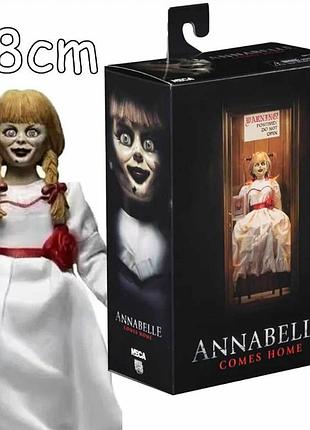 Коллекционная экшн-фигурка анабель annabelle comes home ultimate action figure, 22 см