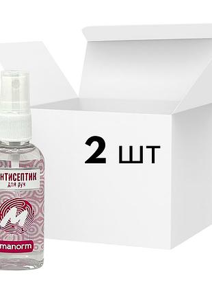 Антисептик спрей, дезинфицирующее средство crystal manorm 50мл комплект 2 шт