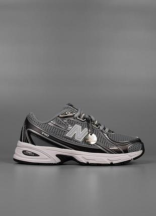 Мужские кроссовки new balance 740 gray silver/black