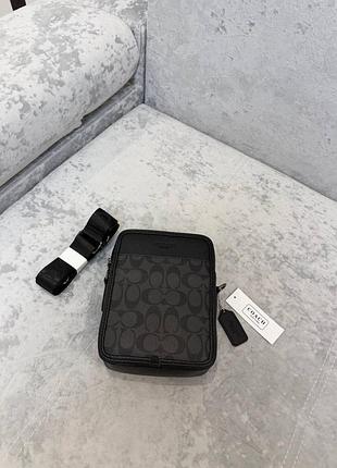 ⚡️сумка через плече від бренду coach монограм⚡️