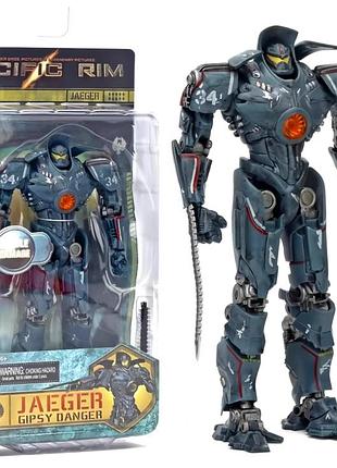 Колекційна фігурка робота neca з фільму тихоокеанський рубіж pacific rim jaeger gipsy dange 18 см |
