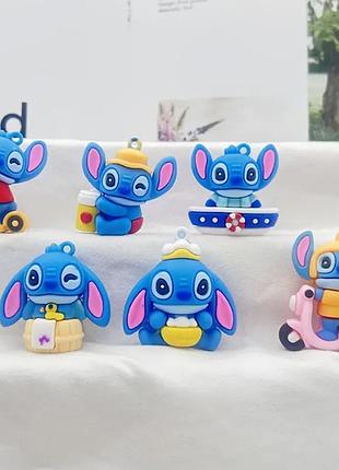 Набор фигурки-брелки стич stitch 6шт. 2