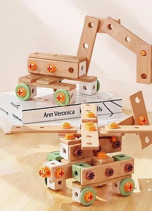 Конструктор развивающие игрушки для детей "сделай сам" constructor diy tool box 8