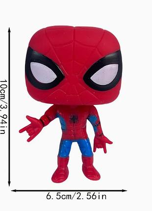 Фігурка funko pop! людина-павук 10 см - вінілова фігурка людина-павук marvel