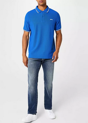 Красива чоловіча футболка поло slazenger, р.l