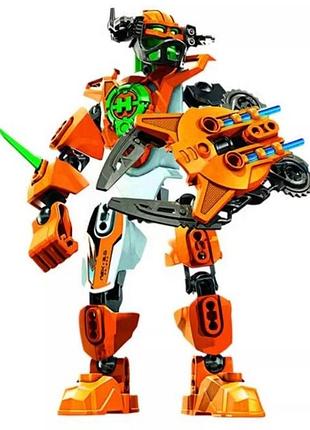 Конструктор фігурка супергерой nex серія "фабрика героїв hero factory star warrior building blocks robot mech 9404