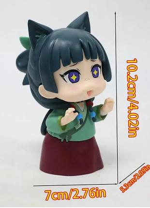 Фігурка мао мао chibi 10 см з аніме the apothecary diaries / kusuriya no hitorigoto — колекційна чібі аніме фігурка mao mao pvc