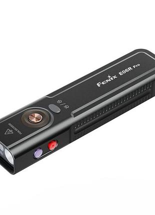 Фонарь наключной fenix e06r pro, черный