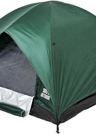 Туристическая палатка skif outdoor adventure ii green 200x200 cm