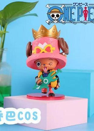 Фігурка tony tony chopper one piece - корона та гітара, 10 см