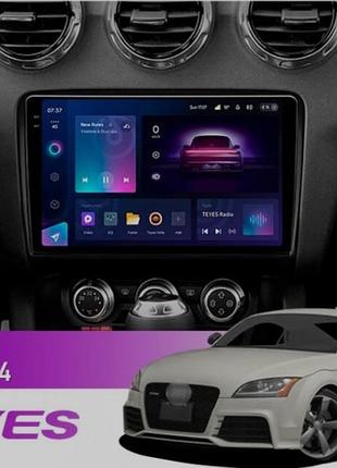 Штатная магнитола, автомобильная мультимедийная система teyes cc3 4+64гб audi tt 2 8j 2006-2014 9" дюймов 2k