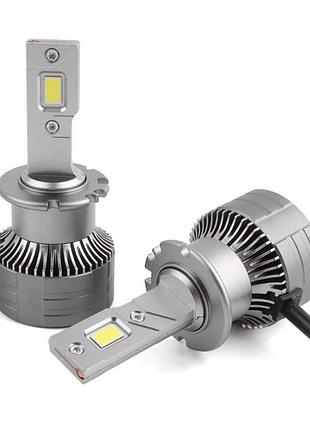Штатні led лампи d2s світлодіодні sigma d-series d2s 90w 6000k 10000lm білий 12v canbus замість штатного ксенону