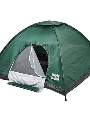 Палатка skif outdoor adventure i, 200x200 cm green