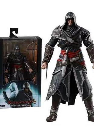 Фігурка іграшка assassin’s creed ezio auditore 17 см revelations / колекційна екшн фігура героя асасина еціо з гри ассасін крід