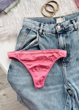 Розовые стринги calvin klein